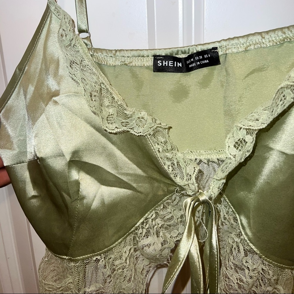 Tinker bell light green tank